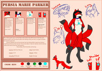 Persia's Ref by furryfollower - kitsune, female, red fox