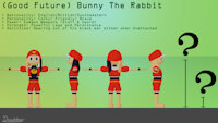 Bunny the rabbit ( Future look 2) by GingerMcFuzzleton - bunny, boy, male, rabbit, reference sheet, guy, model, reference, modeling, him, males, rabbits, referencesheet, bunny boy, rabbit bunny