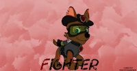 Fighter by Leonity - dog, fighter, scars, speedpainting, fan character, digitalpainting, hund, paw patrol, digitaldrawing, speeddrawing, wolfsguardian, wlfgard, d3m0try, narben