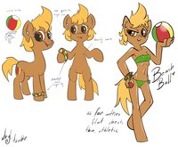 Beach Ball by atryl - original character, beach ball, my little pony friendship is magic