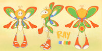 Ray Reference Sheet (bugsona) by cinnamomo - reference sheet, reference, sona, model sheet, bugsona