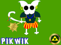 Pikwik by Noah888 - cat, anthro, nintendo, earrings, mace, legend of zelda, original character, morning star, creative commons, pipi, aegis chronicles
