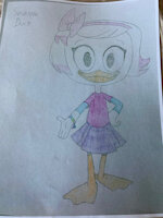 Savanna Duck OC by BusterBunny8 - female, oc, duck, ducktales2017, duck oc