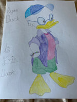 Ryan Duck OC by BusterBunny8 - male, oc, duck, ducktales2017, duck oc