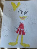 Erin McAvoy OC by BusterBunny8 - female, oc, duck, ducktales2017, duck oc