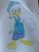 Duncan Duck QP OC by BusterBunny8 - male, oc, duck, quackpack, ducktales2017, duck oc