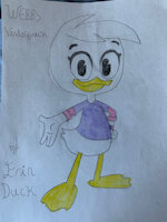 Webs Vanderquack OC by BusterBunny8 - male, oc, duck, ducktales2017, duck oc