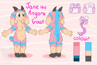 jane ref by Brightfoal - babyfur, goat, female, trans