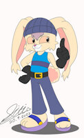 Sylvester (Novel Reboot Design) by JP5Bellflower - male, rabbit, action, walt disney, bellflower bunnies, fantasy theme, teen fiction