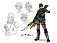 Ziel Frobisher by Devil-V by Milkie - male, character sheet, steampunk, human, design, milkie, soldier, ironhart, devil-v, ziel frobisher