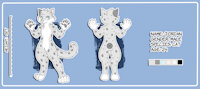 Jordan Reference Sheet by ChronoKitten - cat, male, commission, reference sheet, spots, refsheet, chronokitten