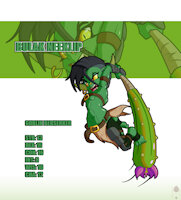 Bulak Neeklip: The Feral by G3TRacket - female, piercings, cactus, dungeons and dragons, d&d, ear piercing, nose piercing, goblin