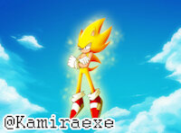 Super Sonic by kamiraexe - sonic, sonic the hedgehog, sonicthehedgehog, supersonic, sonic the hedgehog (series)