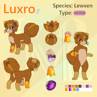 Fursona Luxro ref sheet- part 1 by JMLuxro - male, heterochromia, anthro, feral, fursona, ref sheet, originalcharacter, openspecies, lewxen