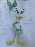 The last of the Quackies. by BusterBunny8 - female, duck, ducktales, ducks, ducktales 2017, ducktales2017