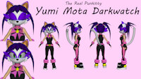 Yumi 2023 by YumiDarkwatch - cat, kitty, female, sonic oc