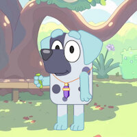 Bluey Fanart by pacman66 - dog, fanart, male, bluey (series), picrew