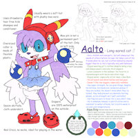 Aalto by Sp4c3Ch1nch1ll4 - diaper, cat, male, crossdressing, moo, klonoa, long-eared