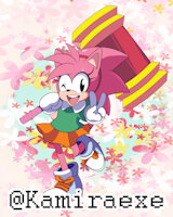 Amy Classic it's here by kamiraexe - sonic the hedgehog, amy rose, sonicthehedgehog, amyrose, amy classic, amyclassic