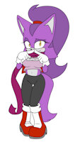 Note Brumeux Lowe by ChaosSonic1 - female, wolf, fan character, sonic fan character, sonic oc, sonic the hedgehog (series), note the wolfess