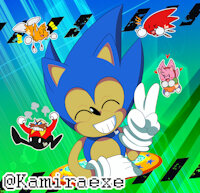 Happy Birthday Sonic 32 by kamiraexe - sonic, sonic the hedgehog, eggman, miles tails prower, sonicthehedgehog, amyrose, knucklestheechidna