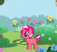 Strawberry by TheAmariaShadow - female, character sheet, pony, unicorn, filly, strawberry, bubble butt, my little pony: friendship is magic, dickmare, lolidonk