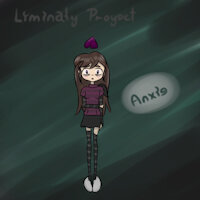Anxie Limiling Anxiety by FurryLinette - humanoid, 2d, no gender, no human, furrylinette, apparently female, liminaty project