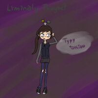 Typy Skizo Limiling Schizotypal by FurryLinette - humanoid, 2d, no gender, no human, furrylinette, apparently female, liminaty project