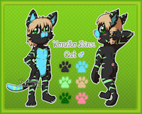 Koneko reference by kbshadowpaw - cub, feline, shota, male, commission, reference sheet, tiger