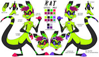 rat {ref} by Jaxzoi - fanart, male, game, otter, anthro, weasel, fan-character, fan character, ottsel, jak and daxter, fan oc, jak-and-daxter, he/him, game-fanart