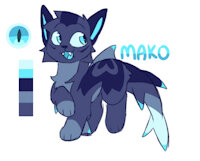 Mako by SpoonfulOfSuga - cub, cat, male, feral, shark, uwuniverse