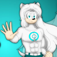 Conner The Hedgehog - The New Silver (Backstory Updated) by Silverfantastic - butt, male, sexy, buff, muscular, hedgehog, superman, posing, mobian, sonic fan character, silver the hedgehog, character design, inspiration, sonic au, conner the hedgehog