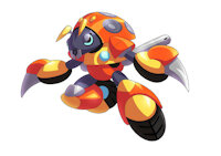 Duchess Defilers: RockBug Transformer form - Robot Master by ChaosSonic1 - character sheet, robot, mega man, megaman, robot master, badnik, sonic oc, sonic the hedgehog (series), rockbug