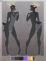 Lavender by Lavendeer - male, deer, buck, femboy