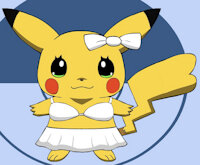 Samantha the Pikachu by BenBracknell11 - mother, female, pokemon, bra, skirt, pikachu