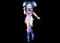 Galactic Rabbit Starshine by martimart - female, space, human, galactic, rabbit suit