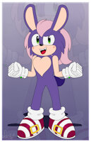 Mochi the Fluffy Bunny by ChaosSonic1 - male, hybrid, character sheet, sonic the hedgehog, mobian rabbit, sonic the hedgehog (series), mystic rabbit, molly ladybunny, mochi fluffybunny