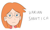 OC: Varian Sabotich by achthenuts - female, human, original character, varian sabotich