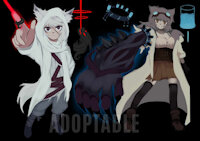 ADOPTABLE TECHNOLOGICAL MYTHOLOGY by AREKX - magic, adoptable, adopt, foxgirl, furrygirl, female only