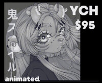 ONI STYLE YCH [animated] by Rindewoo