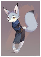 Zhen by Ancesra - kemono, fox, cute, kung fu panda, female, kungfupanda, corsac fox, zhen