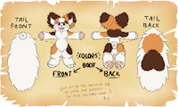 Another lil sneak peek on my new ref sheet me'z workin on! by AkayCat - cat, female, red panda, reference sheet, paws, chubby, fluffy, colors, custom species, nonbinary, nekemoku, akaycat