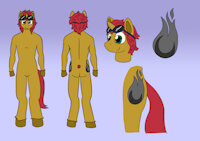 Blackblaze Ref 2024 by Blackpaw - male, pony, unicorn, ref, m, reference, mlp, mlp oc