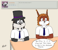 Ask My Characters Anything #2: Hat by Matathesis