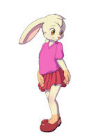 A New Clothes by minum - bunny, male, rabbit, crossdressing, clothes