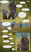 STRAYS 47 by TheHades - cub, cat, kitten, comic, shota, wolf, male, dressing, clothes, fantasy, dialogue, original characters, talking, medieval fantasy, older/younger, original story, strays, witcher