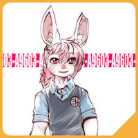 Roz - Concept Art by BastionShadowpaw - bunny, female, school uniform, rabbit, furry, punk, concept art, arashi, ska, roz, bastionshadowpaw