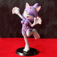 "Felicia Blaze" Assembly video by bbmbbf - cat, female, figure, sonic, blaze, blaze the cat, felicia, sonicthehedgehog