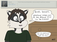 Ask My Characters Anything #6: Underwear by Matathesis