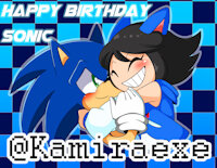 Happy Birthday Sonic 33 by kamiraexe - sonic, sonic the hedgehog, sonic team, sonicthehedgehog, sonic the hedgehog (series)